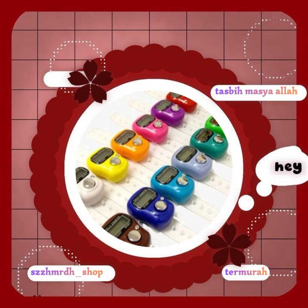 COD Tasbih Mini Digital/AKSESORIS tasbih/tasbih masyaallah/tasbih dzikir/tasbih digital muslimah ter