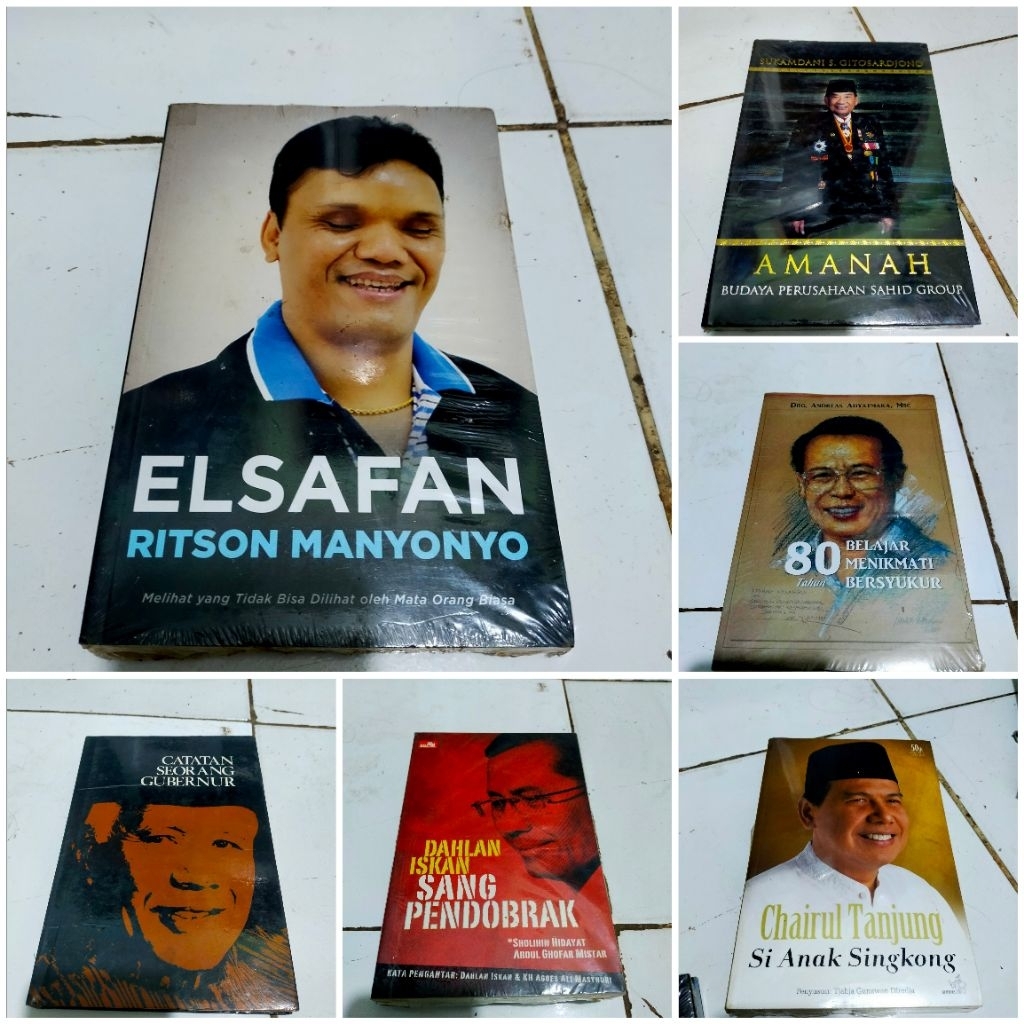 Ori Catatan seorang gubernur / Amanah budaya perusahaan Sahid group / Dahlan Iskan sang pendobrak / 