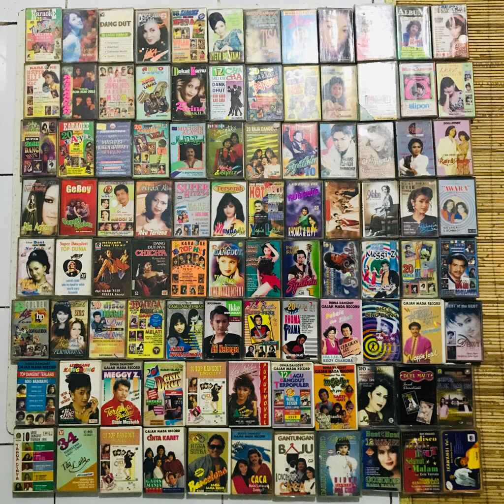 Kaset Pita DANGDUT | DISCO DANGDUT | DANGDUT 70-80's | POP GANGDUT