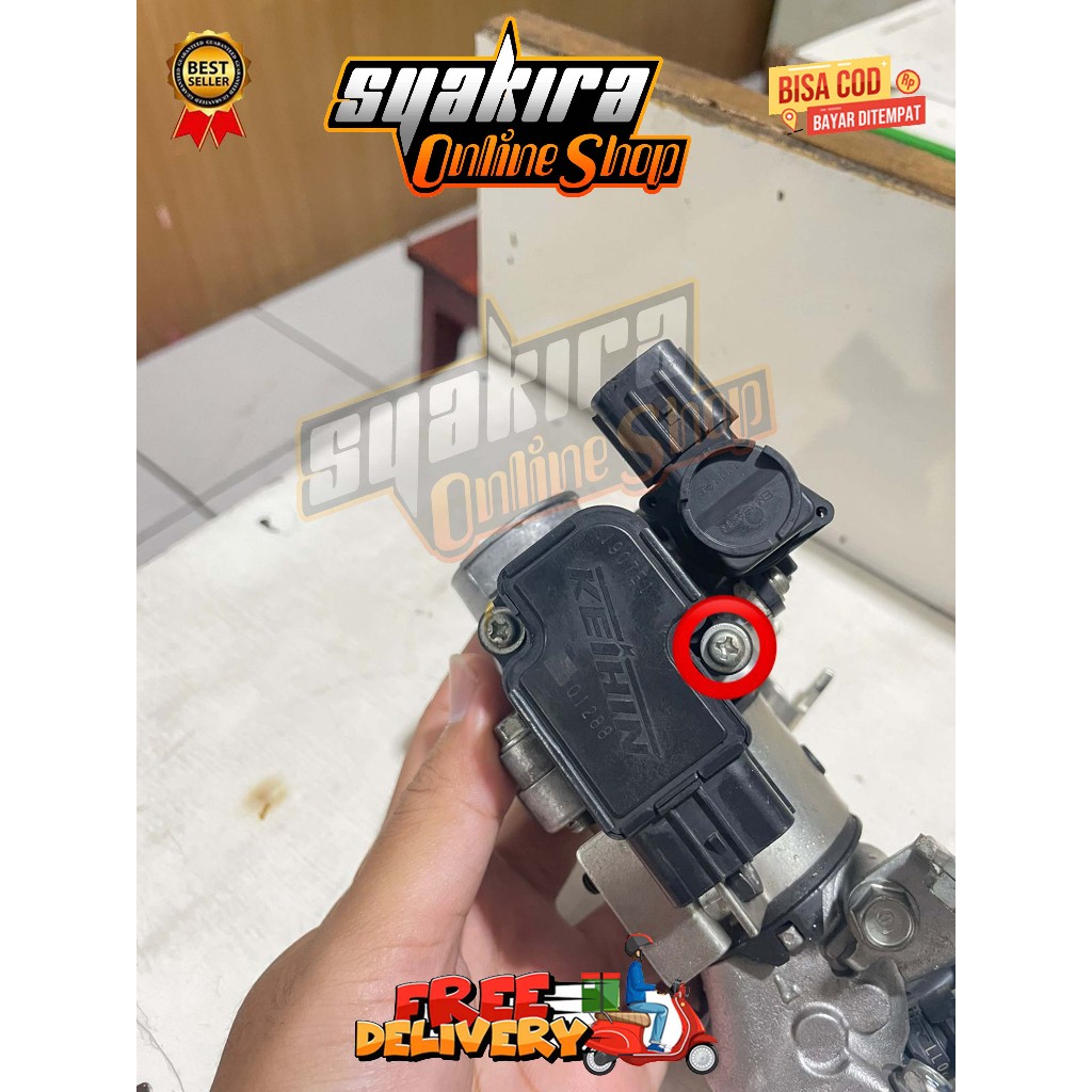 BAUT SENSOR IACV ( 1 BAUT ) PCX ADV STYLO VARIO 125 150 160 CBU ABS CBS NEW TAHUN 2015 - 2025 HONDA 