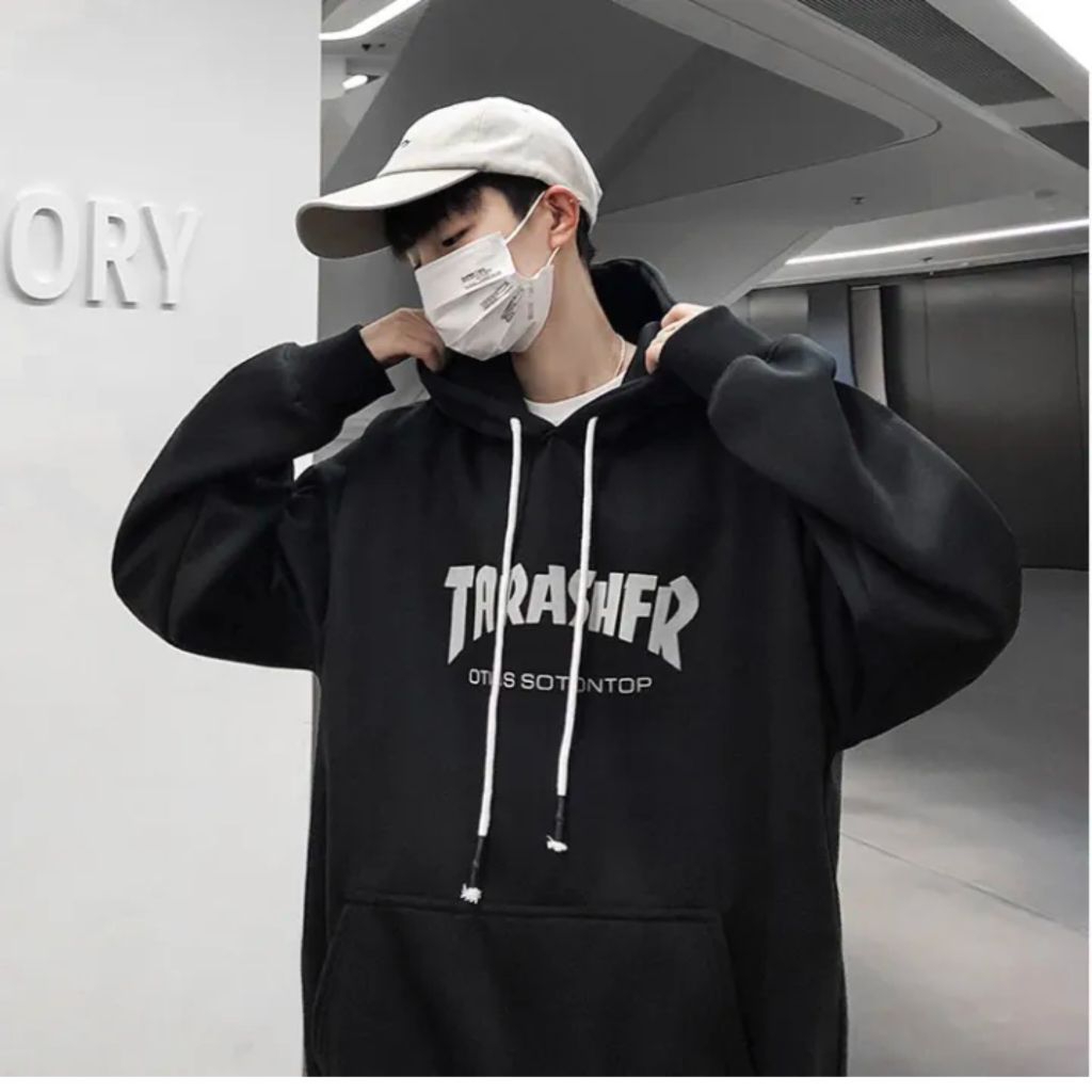 Hoodie Fleece Unisex Tebal Premium Size S–6XL XXXXXXL| Sweater Jaket Jumper Oversize Army Hijau Hita