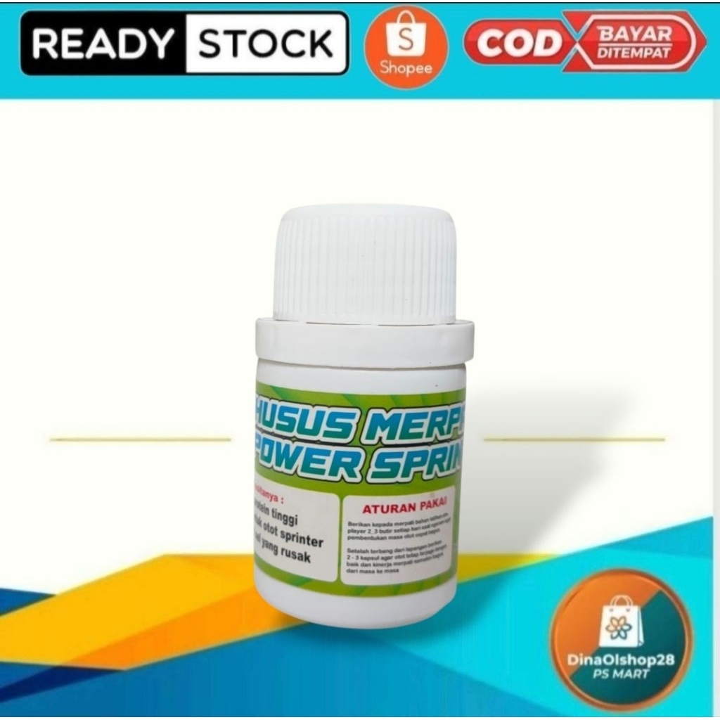 Jamu Merpati 9 Naga Power Sprint (50 Kapsul) - Otot Kuat, Nafas Panjang, Juara Kontes!