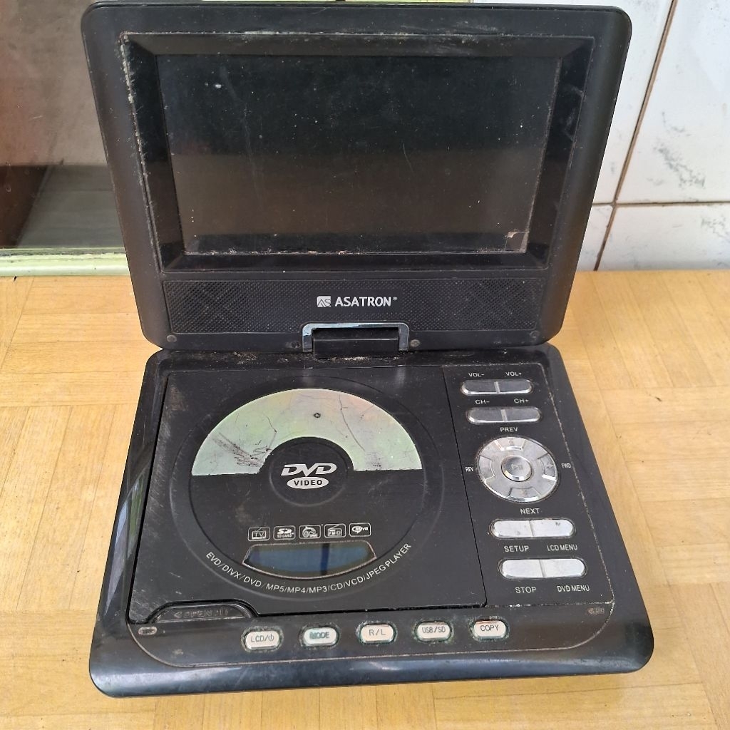 Asatron DVD tv portable