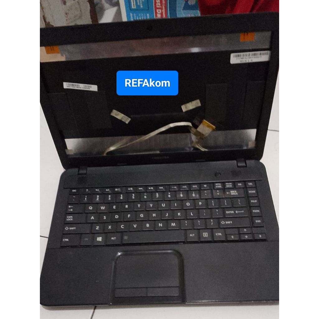 Casing Laptop Toshiba C800 C840 Fullset Kokoh