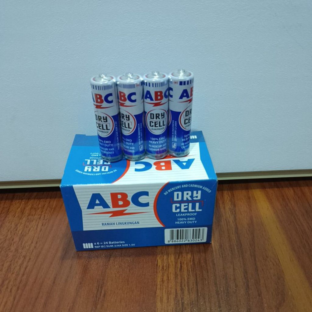 Abc baterei AA/batu batre AA/a2 dry cell(1box)