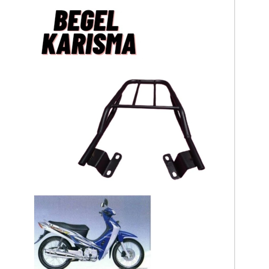 Begel Honda Karisma125D/Braket Belakang Honda karisma X125 2002 2003 2004 2005