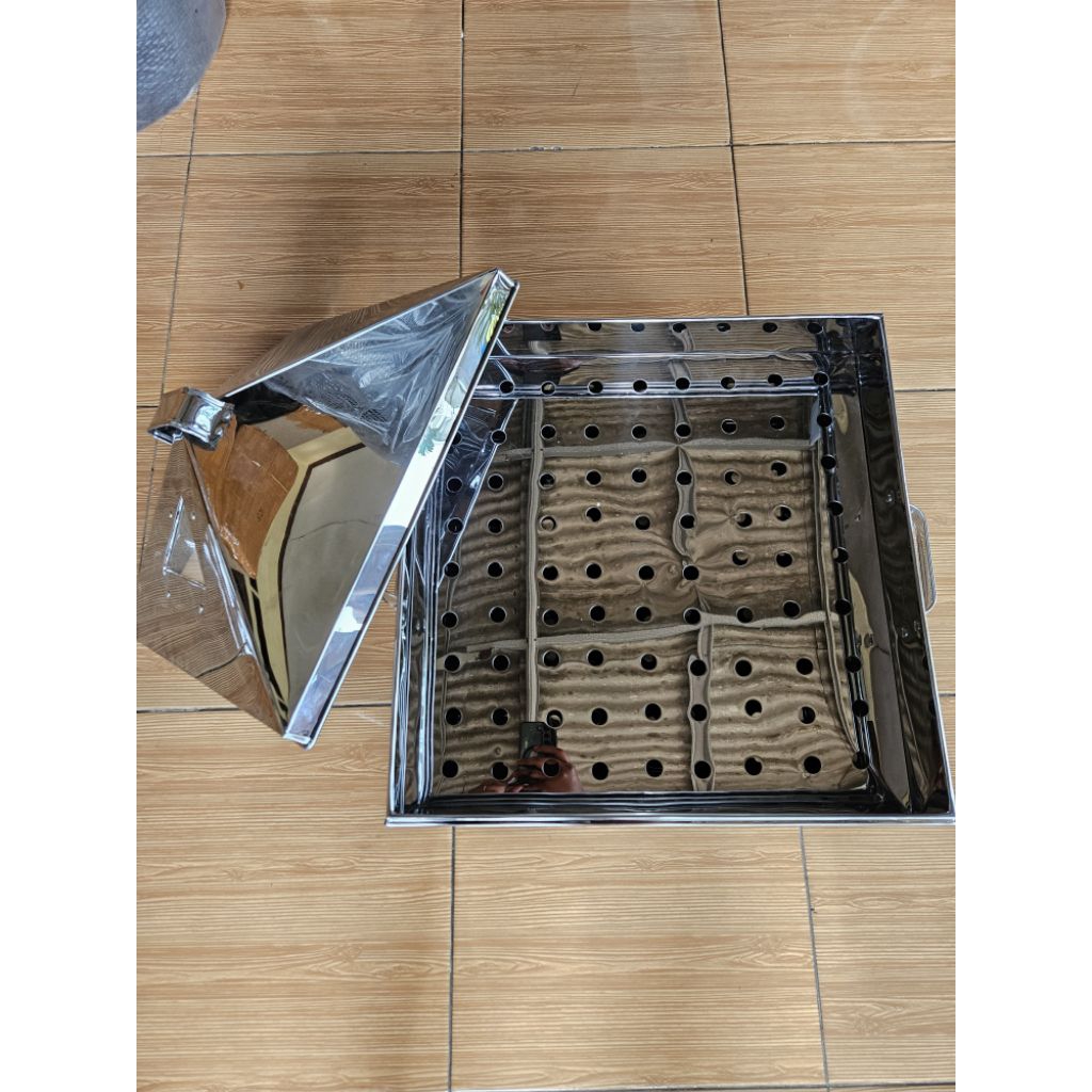 Klakat / Kukusan Kotak Stainless