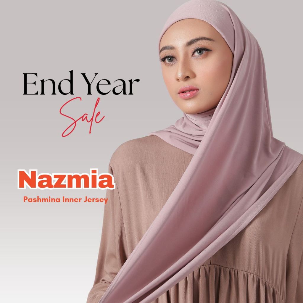 Raina Signature - Nazmia Korean Jersey Pashmina Inner