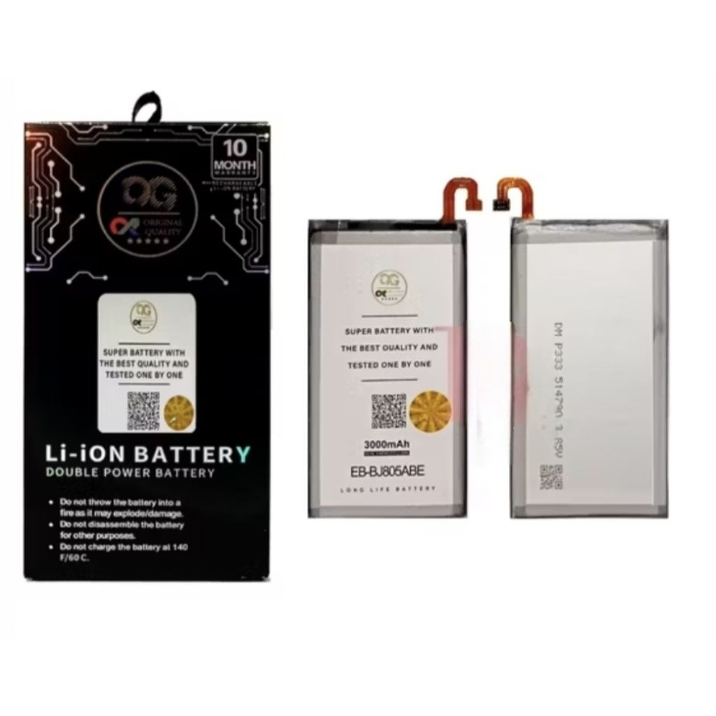 BATERAI BATTERY SAMSUNG GALAXY A6 PLUS A605 EB-BJ800ABE OG SUPER DOUBLE POWER