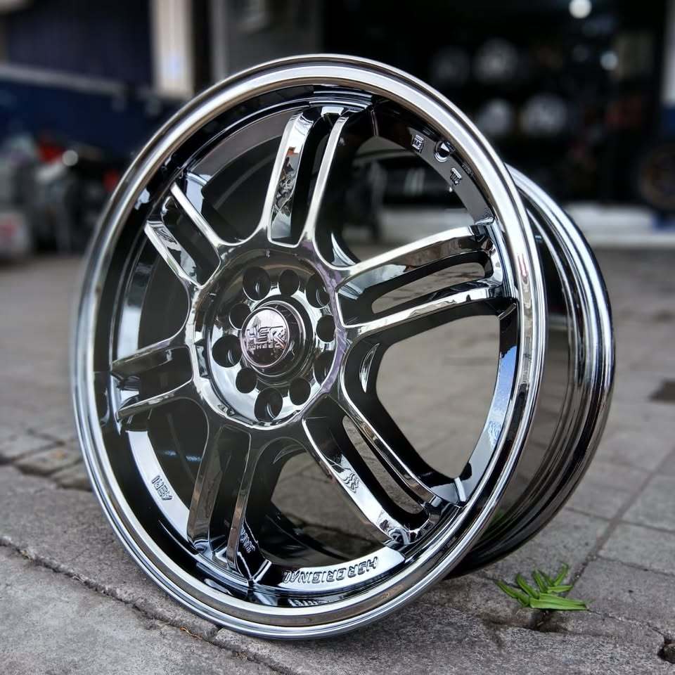 Velg Mobil Black Chrome Ring 17 HSR AERI R17 PNP AVANZA,JAZZ,YARIS,MOBILIO