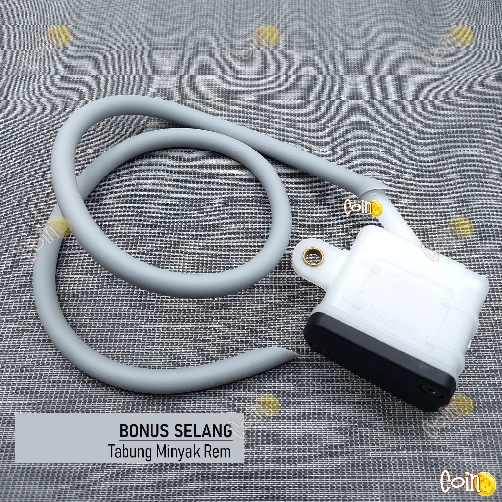 BONUS SELANG Tabung Minyak Rem Belakang Vixion Sonic Cb150R Cbr150R Megapro New Supra X125 Blade Tig