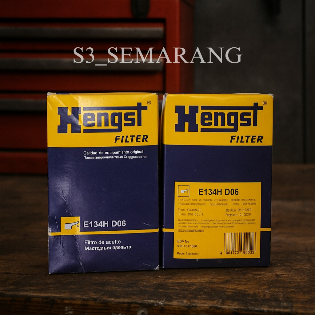 Hengst Oil Filter E134H D06 Interchangeable With Mann HU 932/4 Knecht OX 150 D