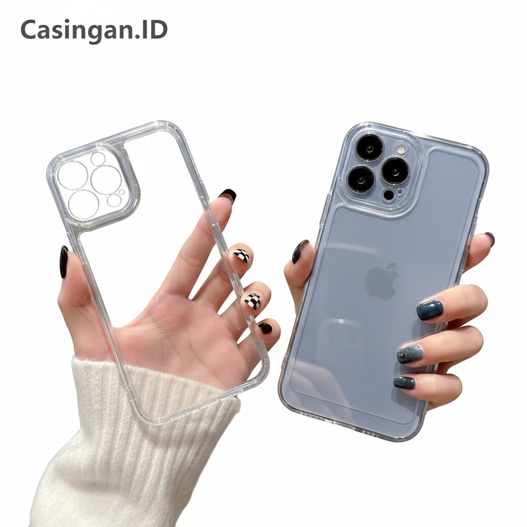 Case Premium Transparan Clear Casing iPhone X Xr Xs Max iPhone 6 6+ 7 7+ 8 8+ Silikon Bening Premium