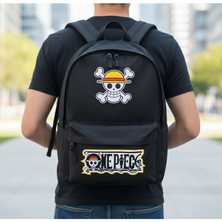 tas ransel setandar distro ,tas one piece cowo cewe