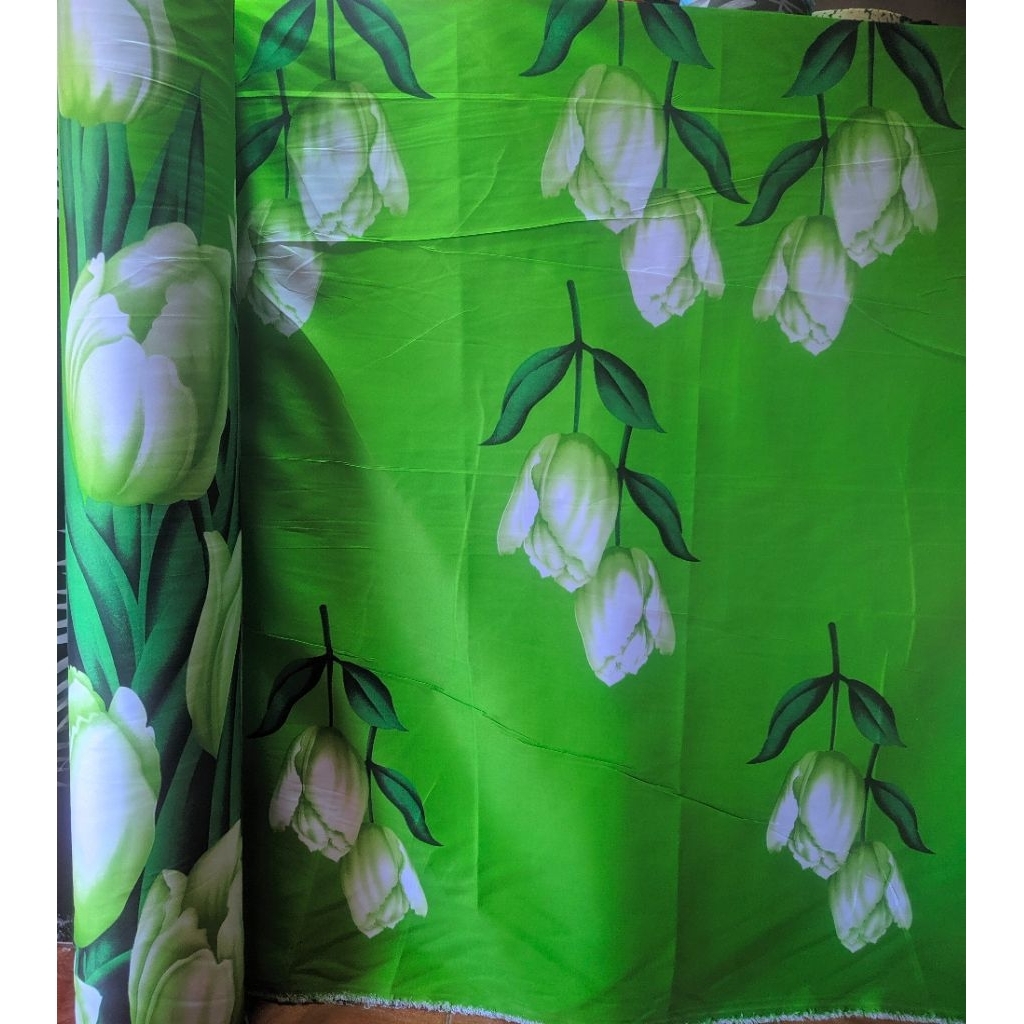 KAIN SPREI METERAN MOTIF BUNGA TULIP, MOTIF THE BESTSELLER