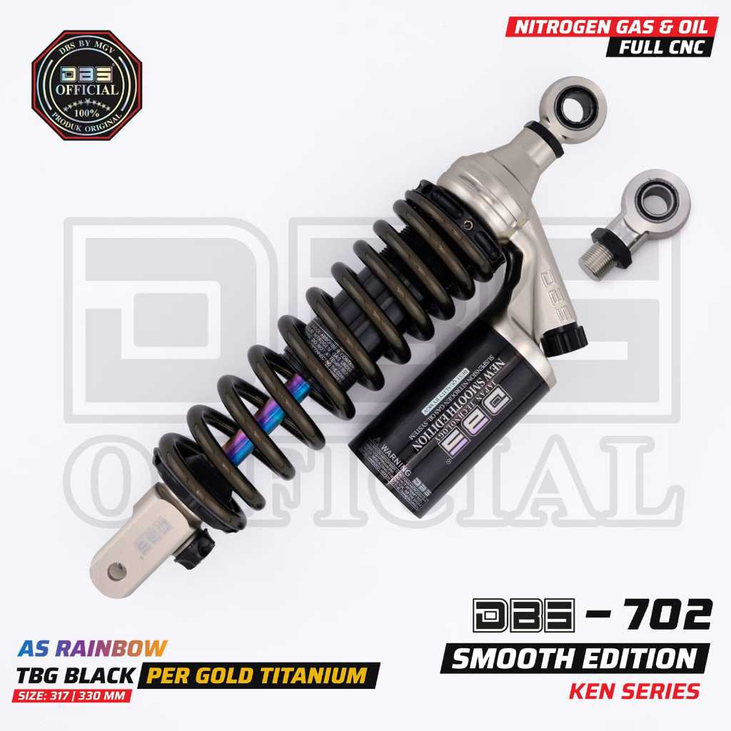 DBS 702 Series New Edition Shock Belakang Mio Beat Scoopy Genio Fazzio Vario Fi Vario125/150 Xeon Mi