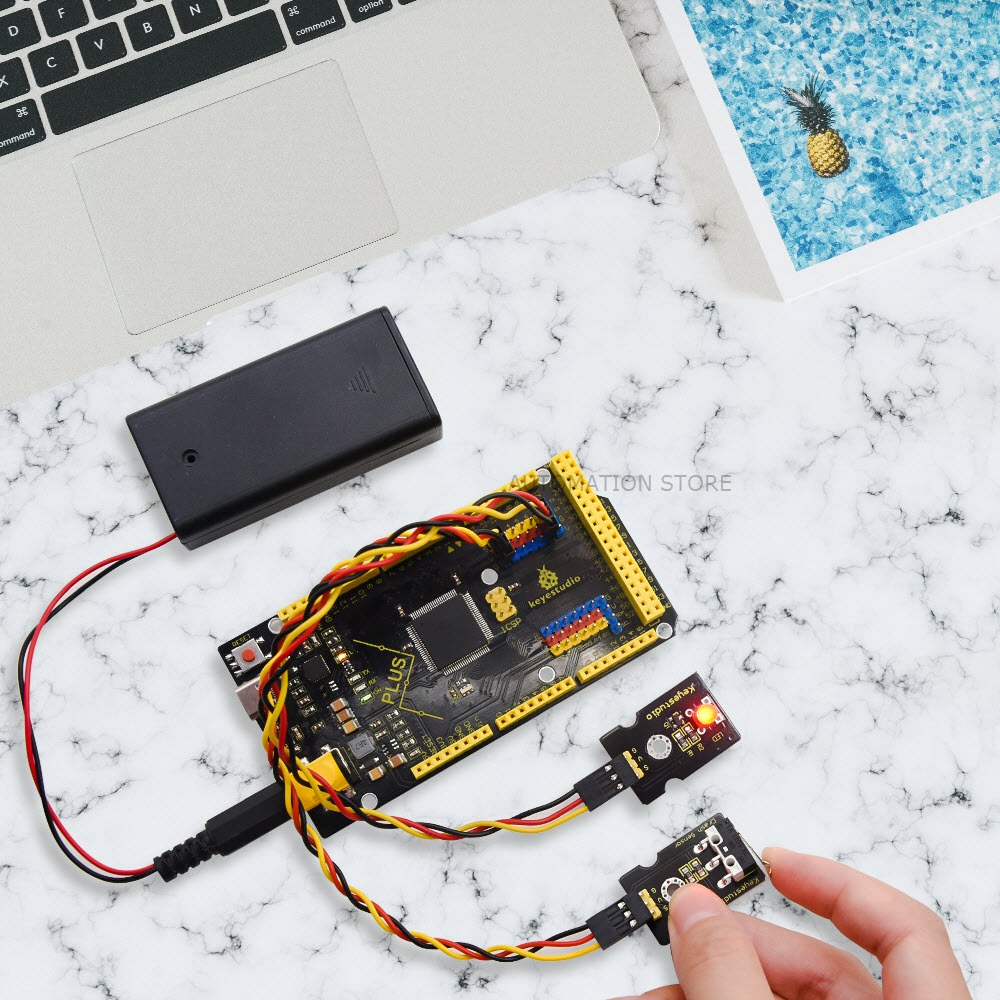 Keyestudio Mega 2560 Plus Board Compatible With ARDUINO MEGA 2560 REV3 KS0499
