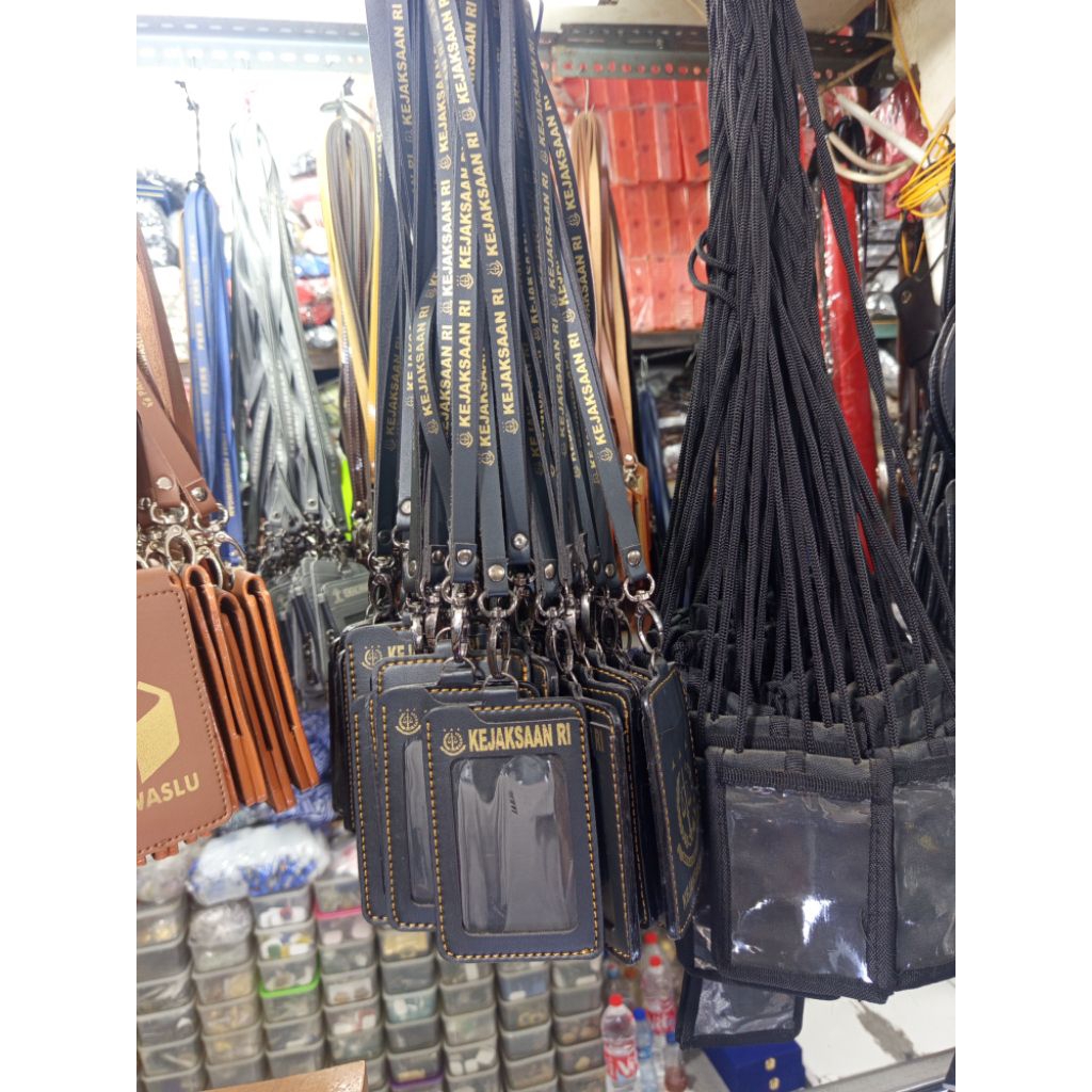 lanyard id card kejaksaan Ri /kalung id card kejaksaan Ri hitam