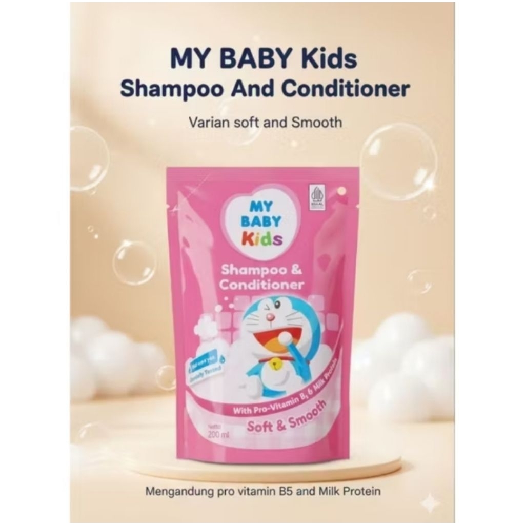 MY Baby Kids Shampoo & Conditioner Refill 200MI