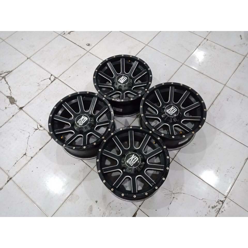 VELG SECOND XD SERIES RING 16 PCD 5X139,7 MOBIL TAFT ESCUDO JIMNY KATANA