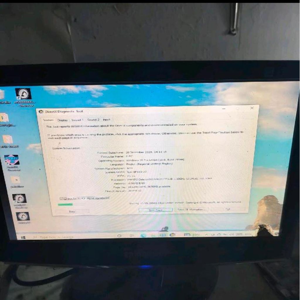 Motherboard Mainboard mobo Normal laptop Acer spin sp111-33 Intel N4020 RAM 4