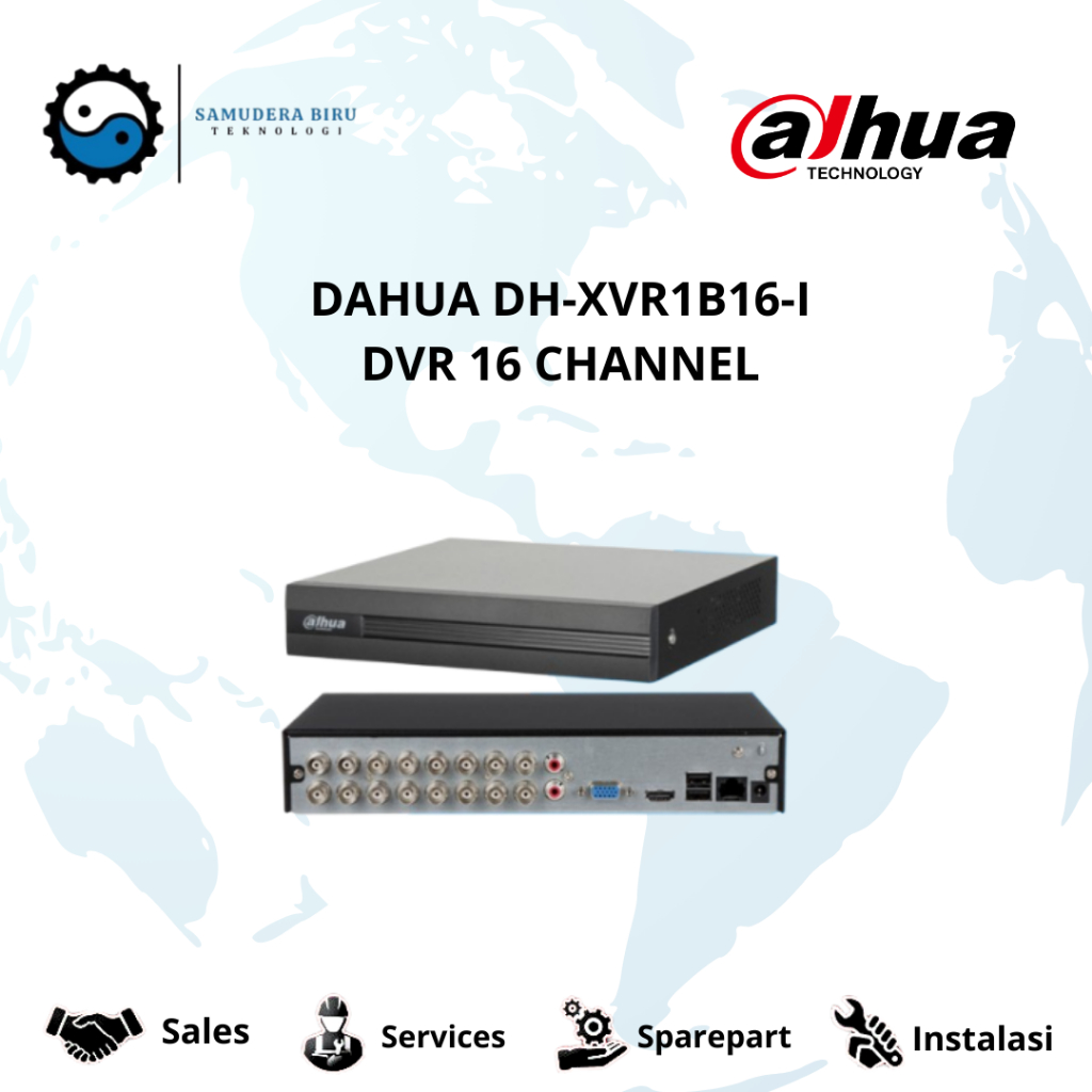 DVR 16 CHANNEL DAHUA DH-XVR1B16-I
