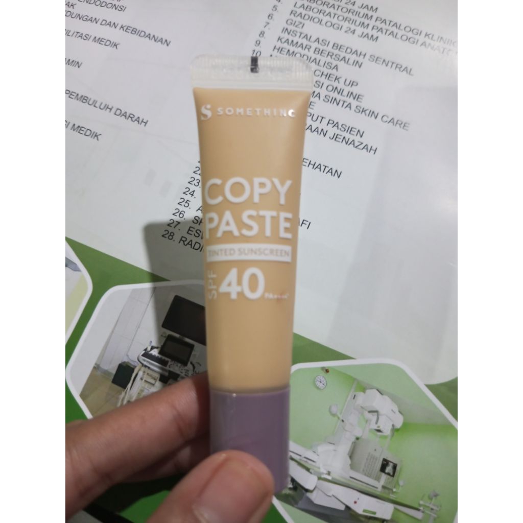 preloved tinted sunscreen somethinc Coco