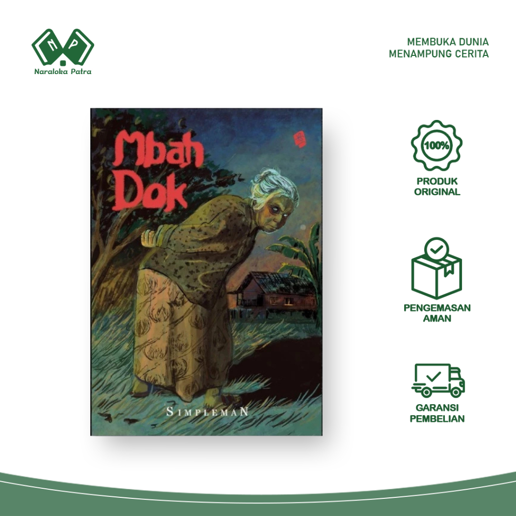 Buku Novel Horor Mbah Dok - Simpleman - Bukune