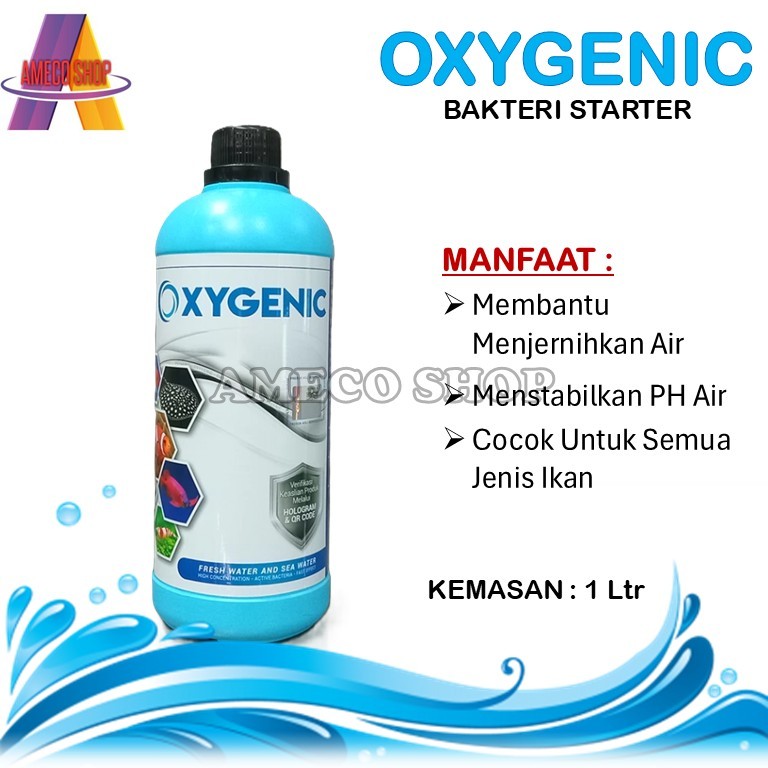 OXYGENIC BAKTERI STARTER & PROBIOTIC 1Ltr