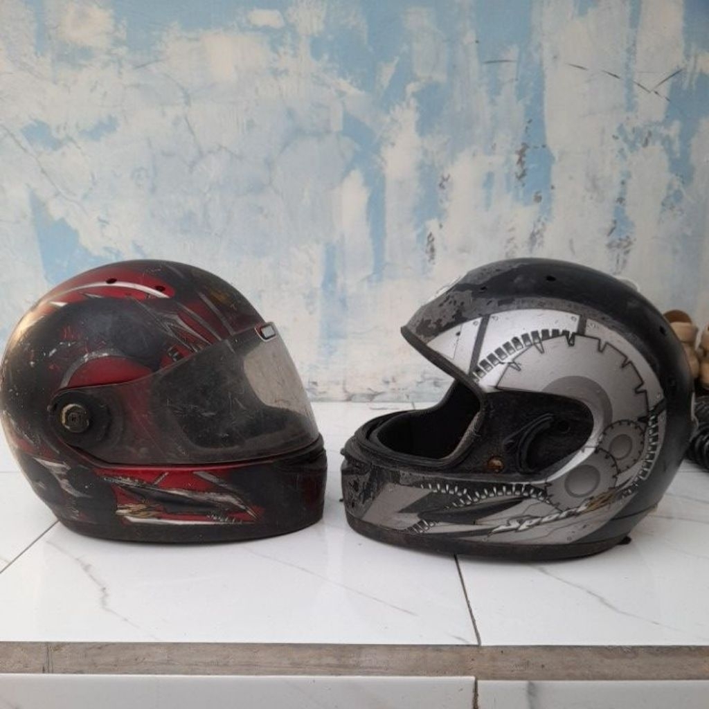 helm  full face yamaha cargloss