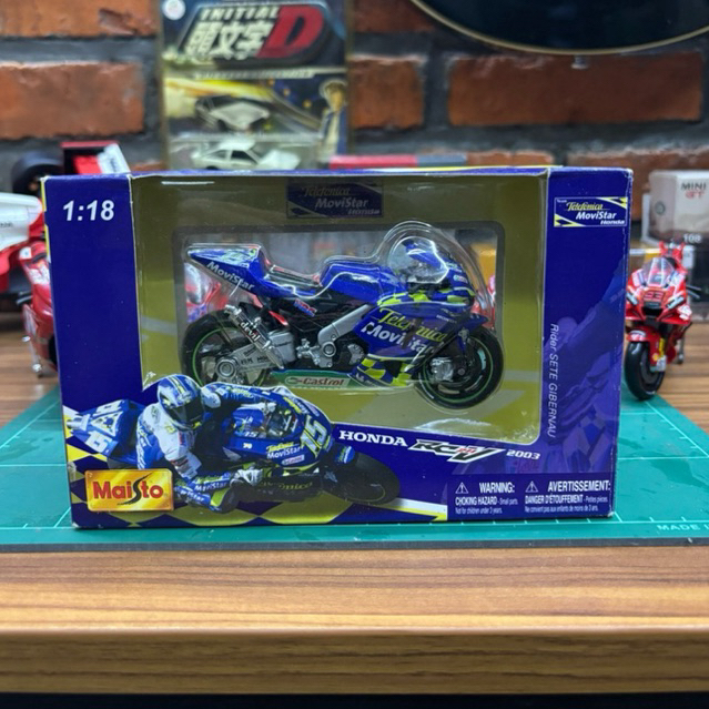 Maisto MotoGP Honda Movistar - Sete Gibernau #15 2003