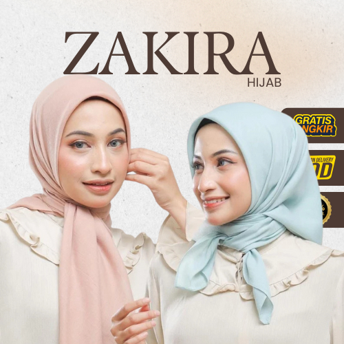 Hijab Segiempat Polos Basic Voal Umama Premium | Kerudung Lembut Adem Mudah Dibentuk