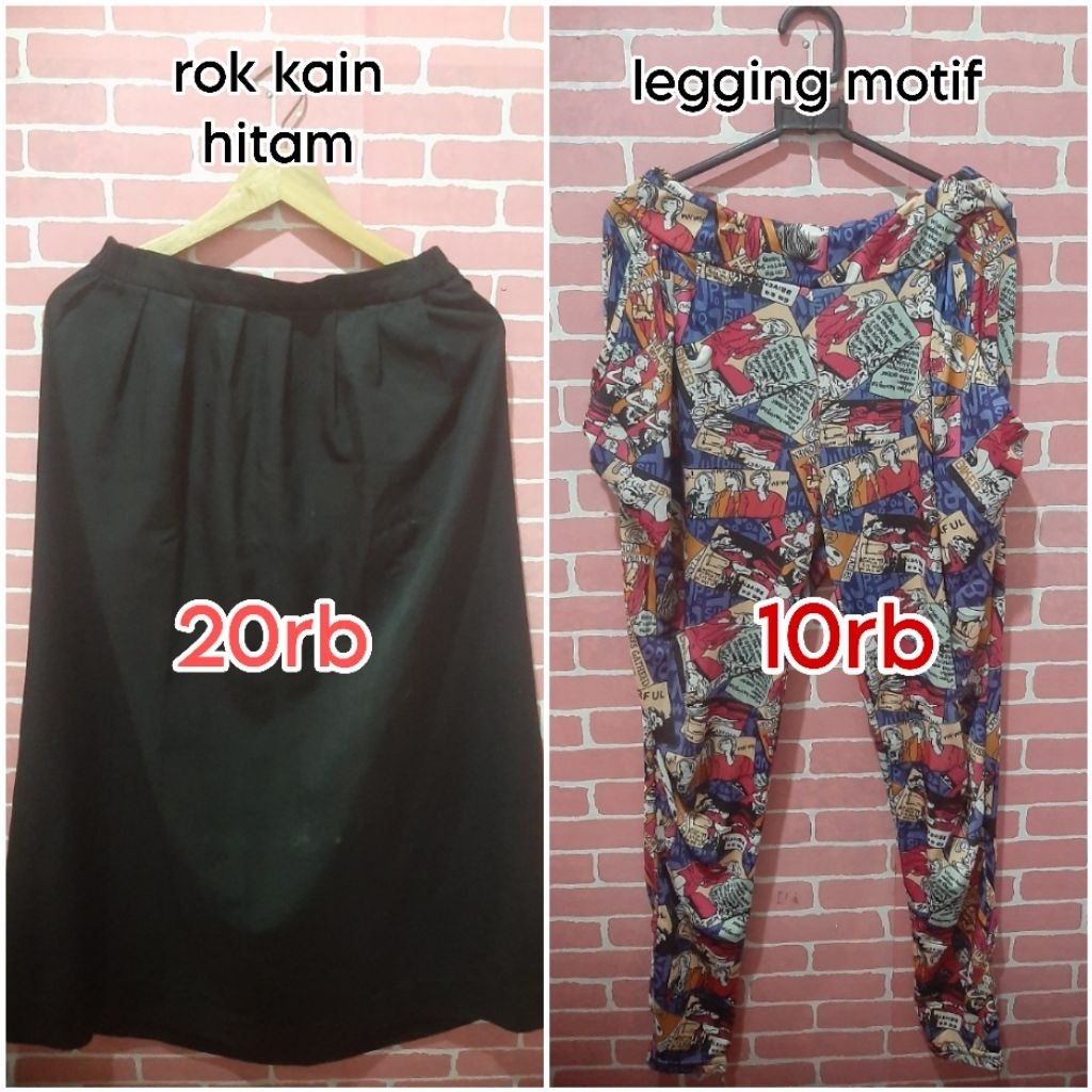 PRELOVED ROK DAN LEGGING