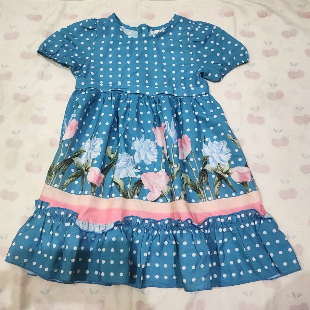 Dress Anak ukuran 2-3 tahun Brithday Princess PL