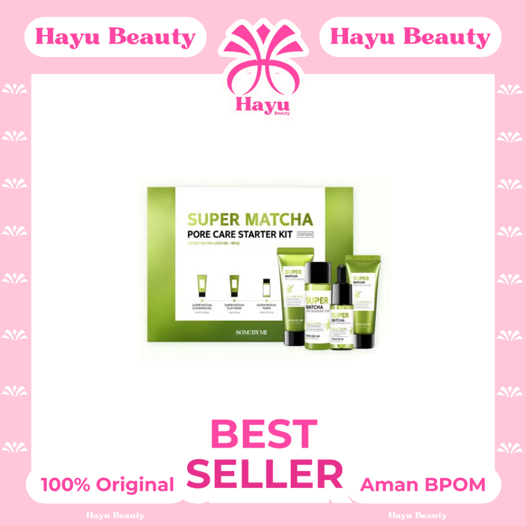 Some By Mi Super Matcha Pore Care Starter Kit / Some By Mi Starter Kit