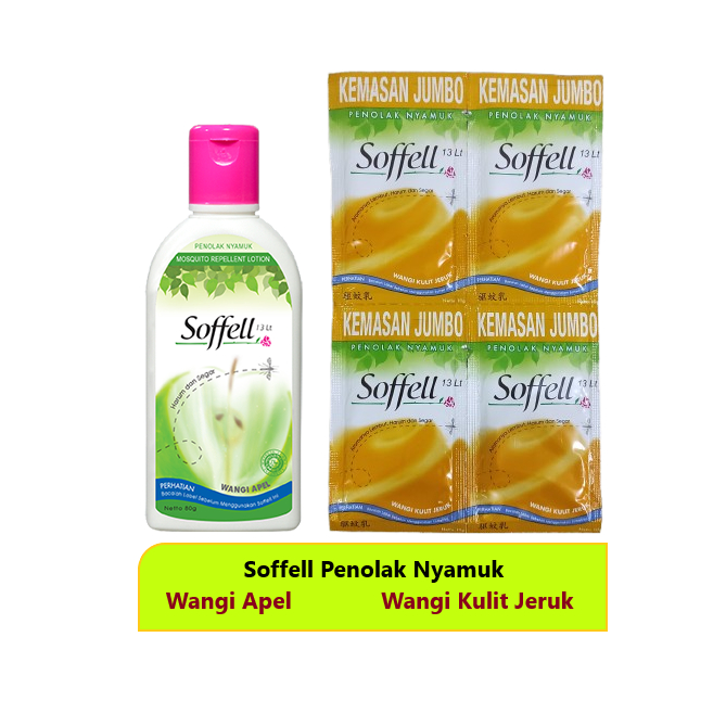 Soffell Penolak Nyamuk Botol & Sachet