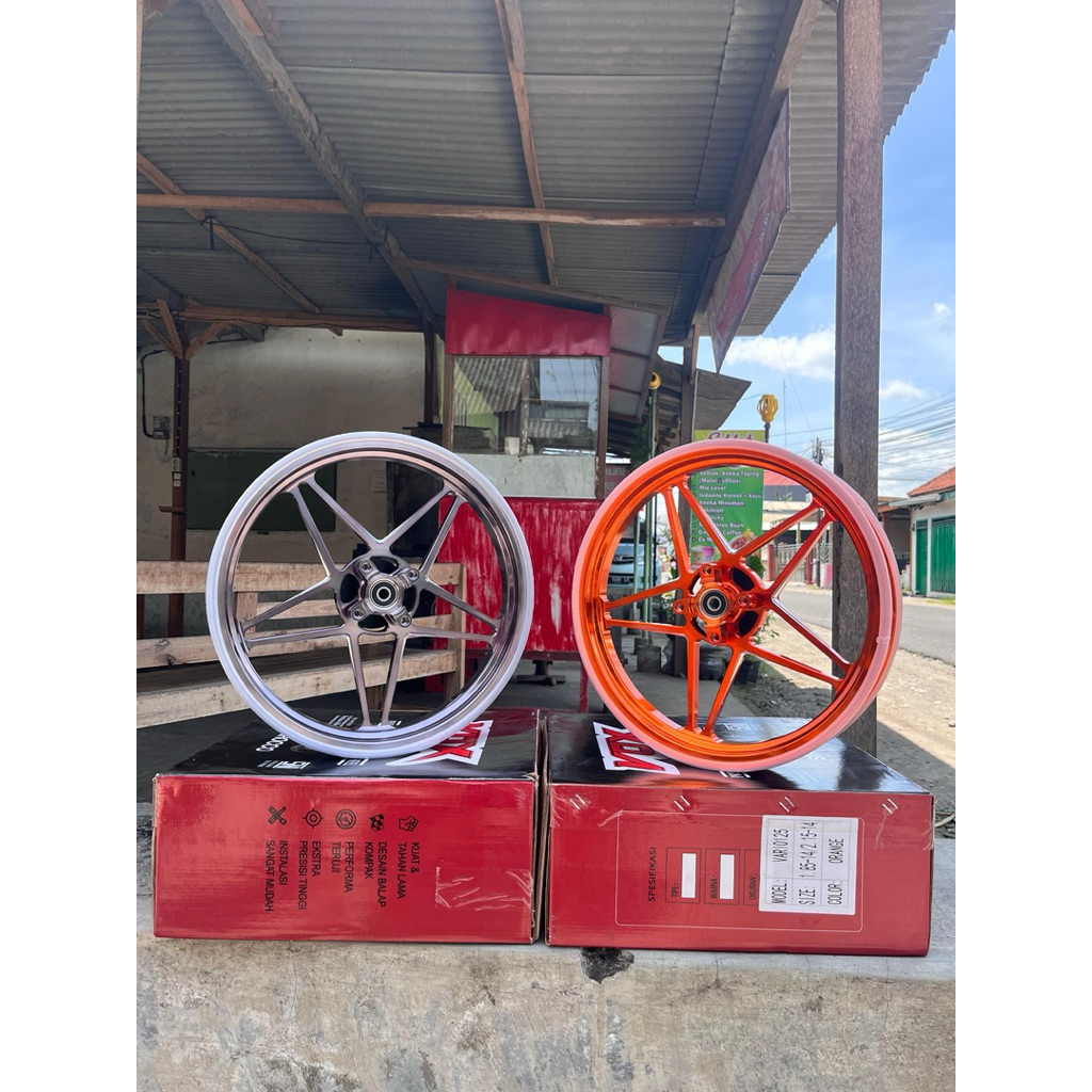 Velg VOX Sirococo velg bintang vario 125/150 velg racing CNC 185/215 R14