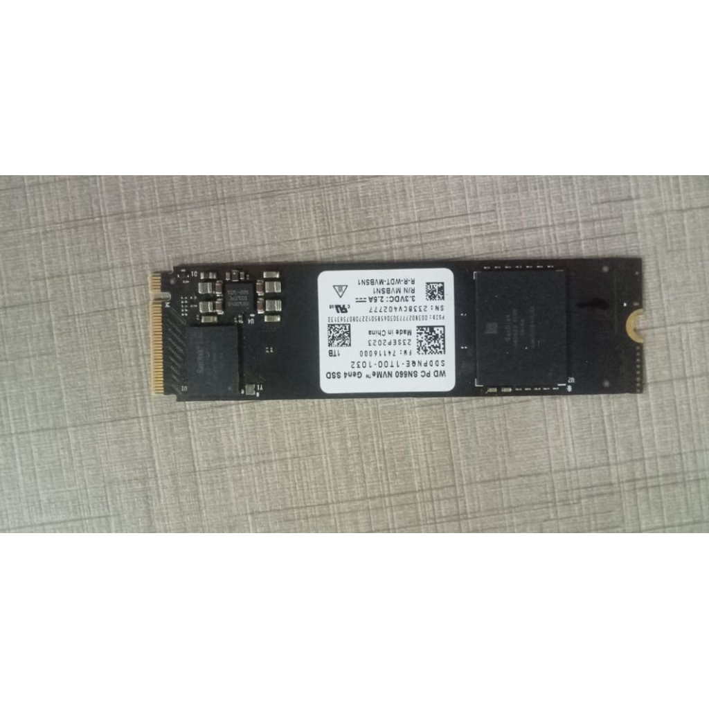 SSD NVME 1TB GEN 4 Sentinel 92% copotan