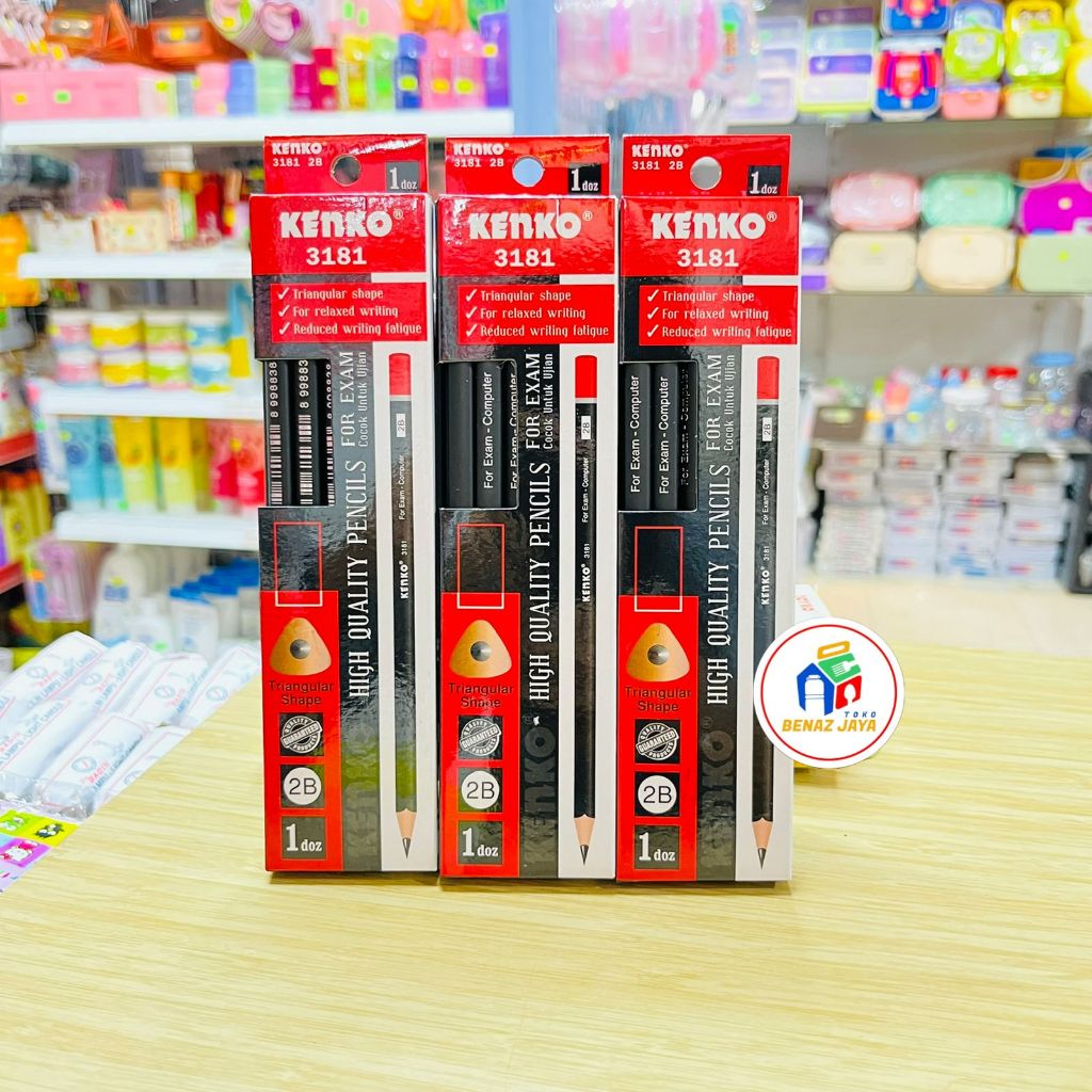 1 PACK PENSIL KENKO 2B/PENSIL KENKO 3181