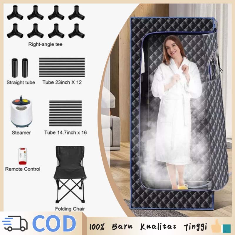 Kotak Sauna Portable Peralatan Sauna Tempat Sauna Spa Portable Alat Sauna Full Body