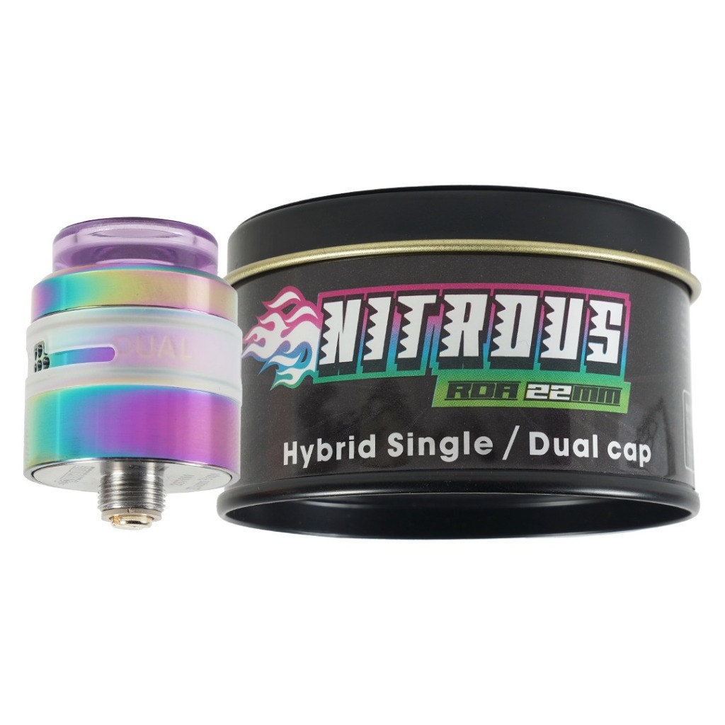NITROUS RDA 22MM DUAL CAP ONLY – LISA