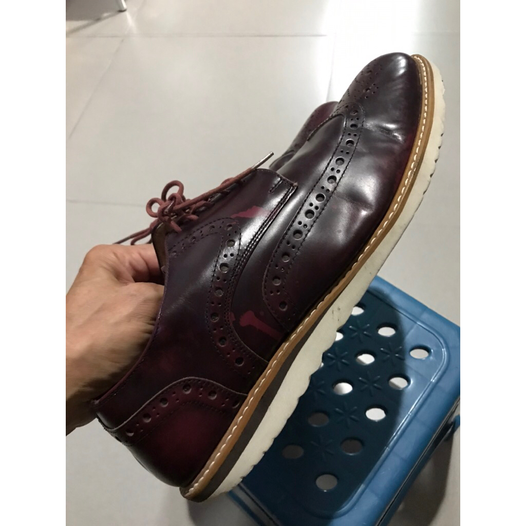 sepatu second Loafers Wingtip size 42/265