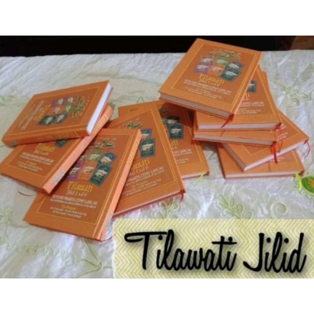 TILAWATI JILID 1 SAMPAI 6 HARDCOVER