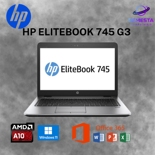 HP ELITEBOOK 745 G3 AMD A10 PRO | RAM 8GB | SSD 256GB | 14 INCH LIKE NEW