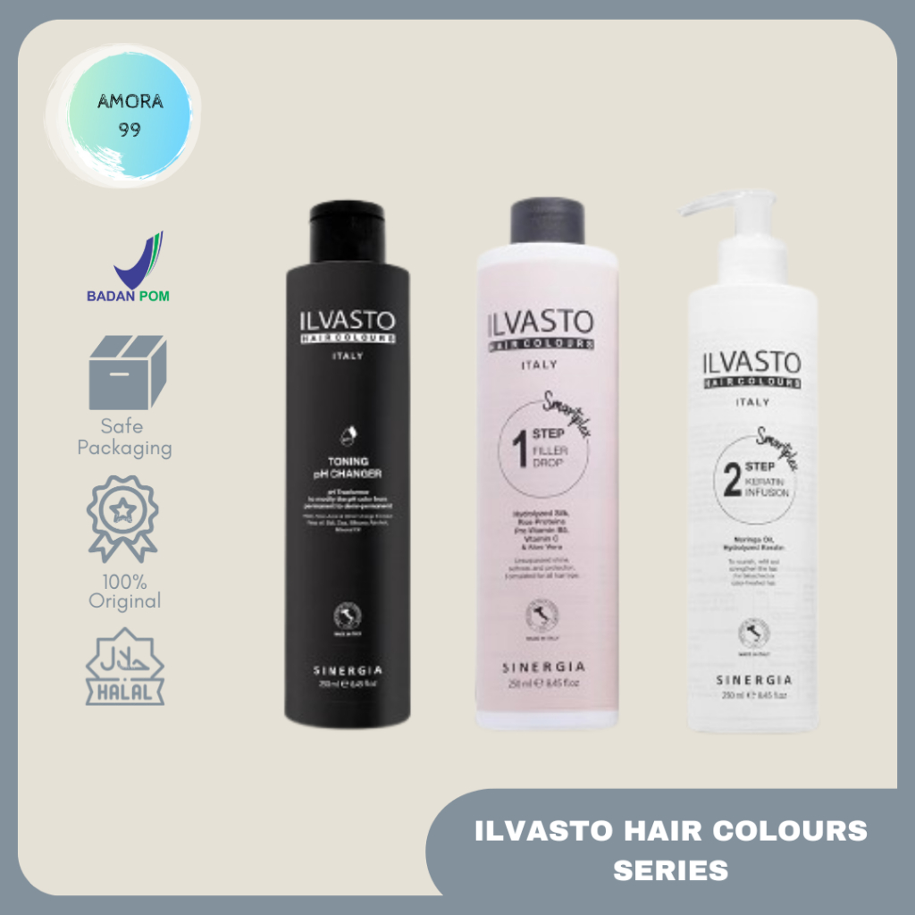 Ilvasto Smartplex filler drop step 1 250ml || ilvasto smartplex Keratin infusion step 2 250ml || Ilv