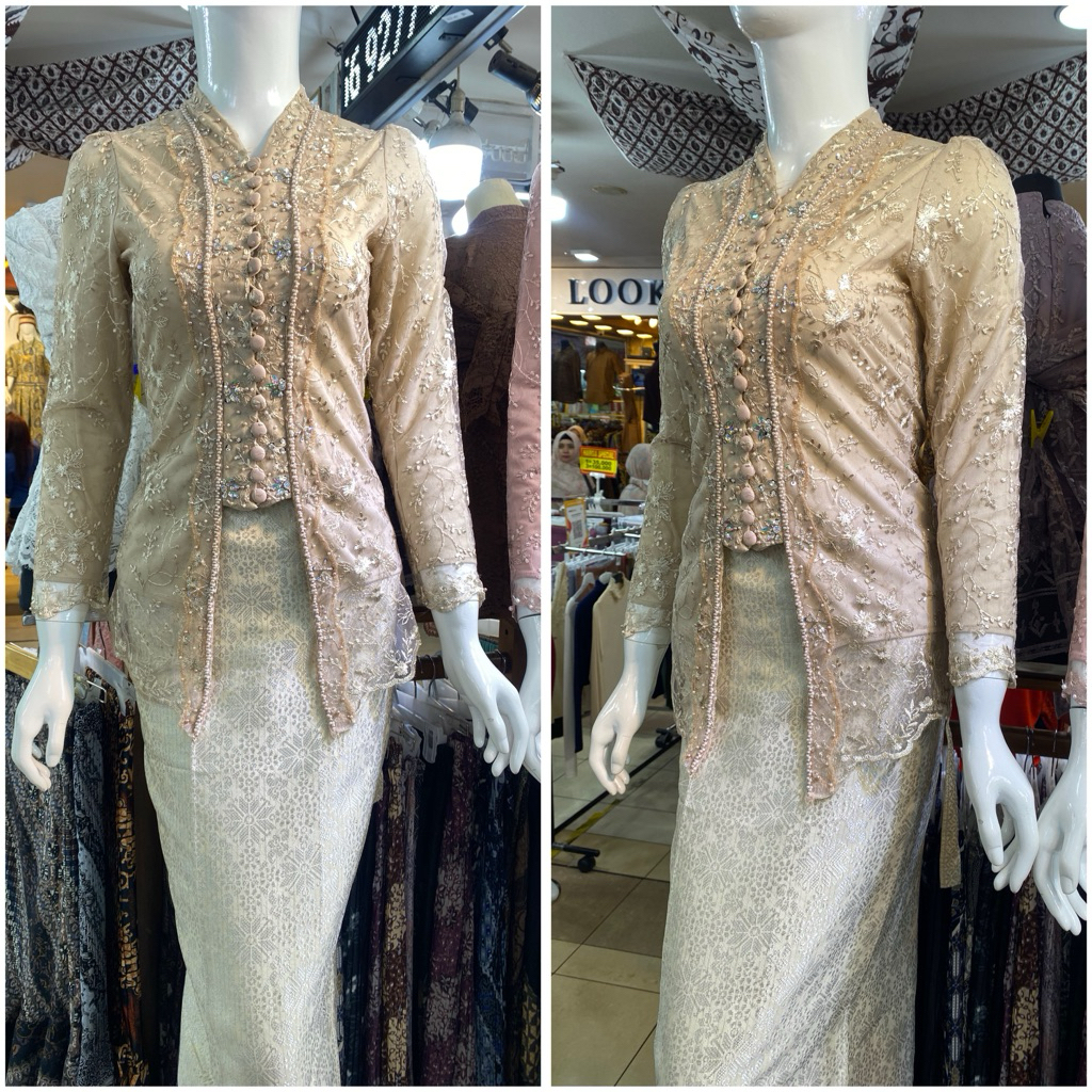 Kebaya Krah V Kancing / Kebaya Modern / Kebaya wisuda