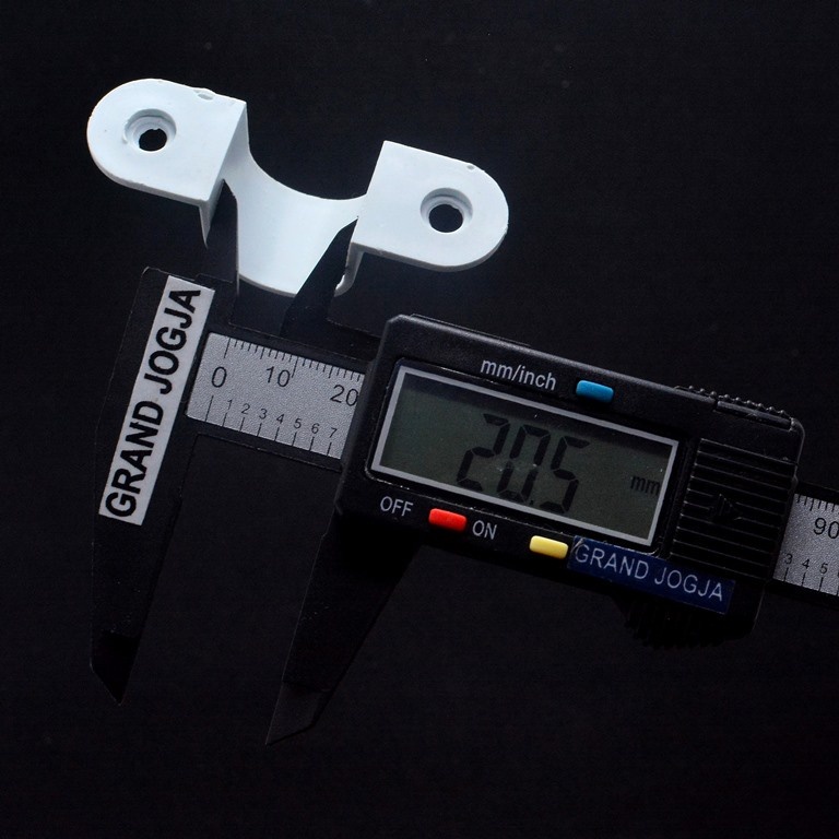 61J KLEM PIPA CONDUIT Putih Pralon Paralon Kabel Listrik 20 Mm 20mm Penjepit Perapih Kabel