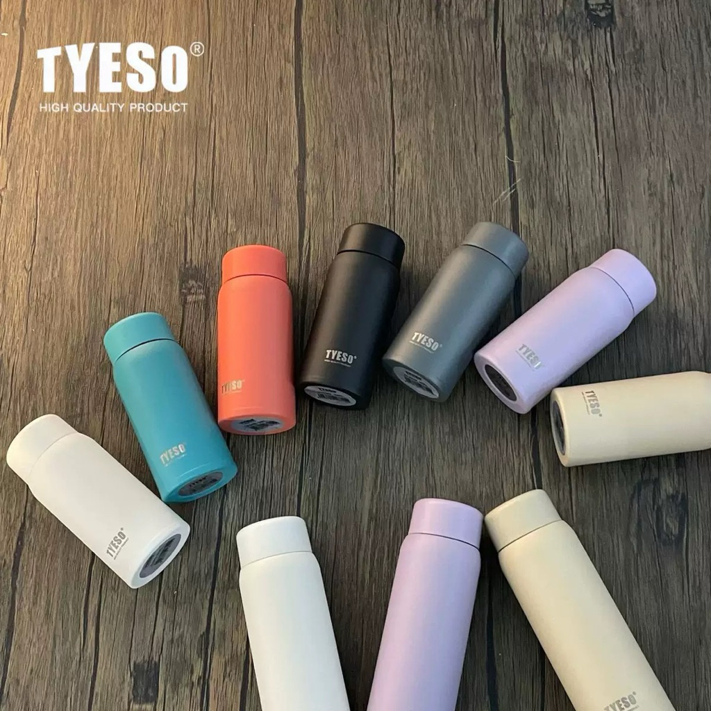 TYESO Tumbler Thermos Mini Stainless 304 150ml 200ml | Travel Termos Mini Premium Material TS-8715 8