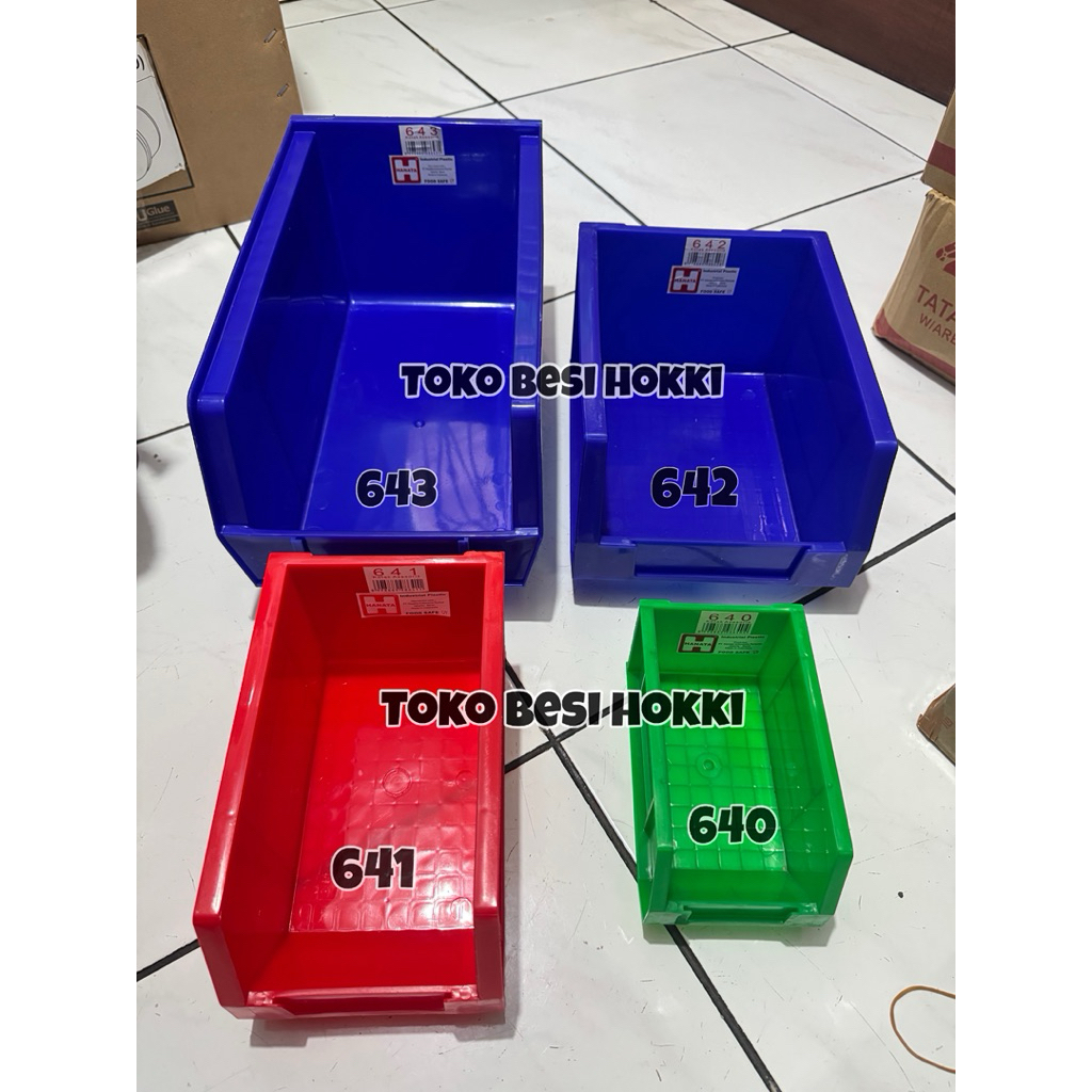 Container Jolly Box / Box Perkakas / Jolly Box Hanata ( No.640,641,642,643 )
