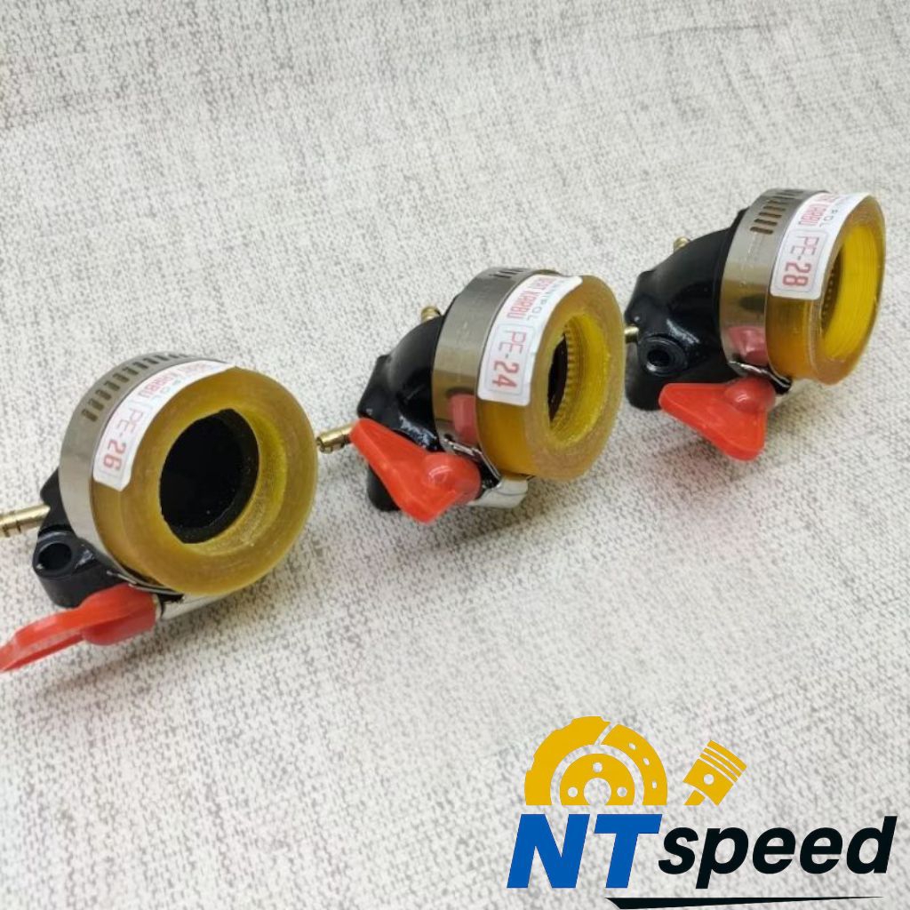 Manipol Beat Vario Karbu PE/PWK 24 26 28 Manipul Intake Beat Vario Karbu Alumunium